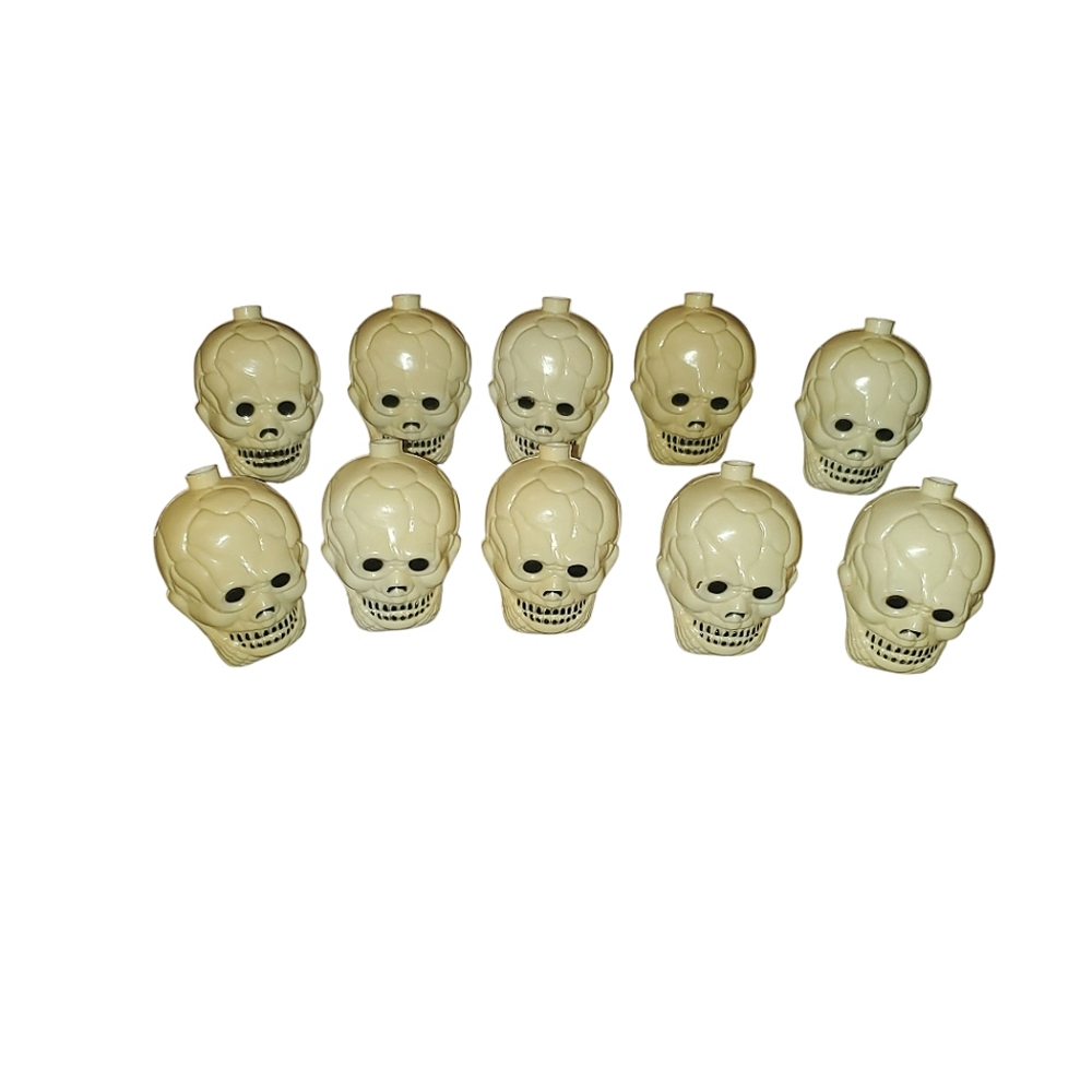 Vintage Plastic Skull Mini Light Covers